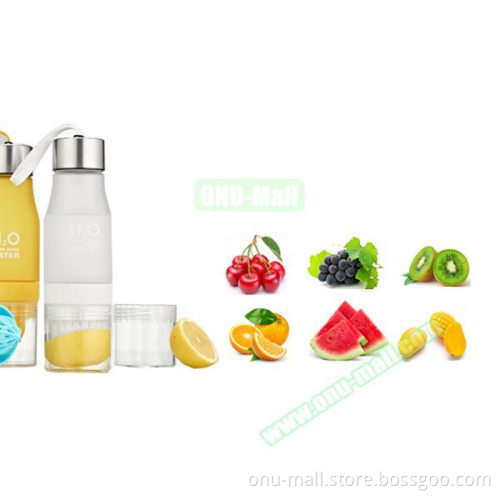 BPA Free Fresh Lemon Water Fruit Infuser Bottle